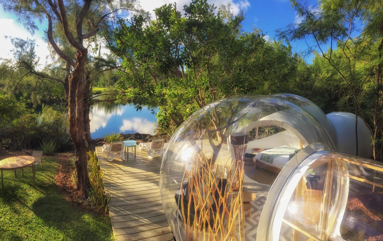 Bubble Lodge Ile Aux Cerfs Island Exterior photo